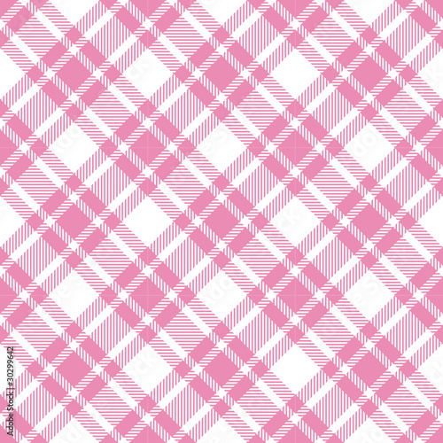 Seamless Pattern Pink Check Diagonal