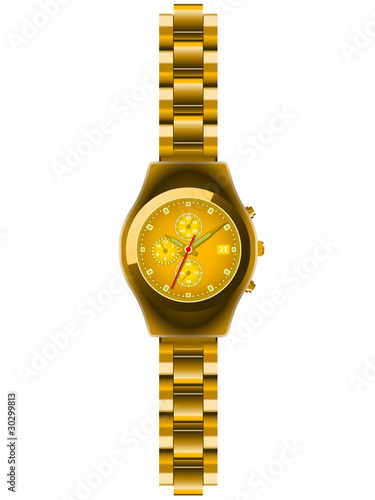 gold watch