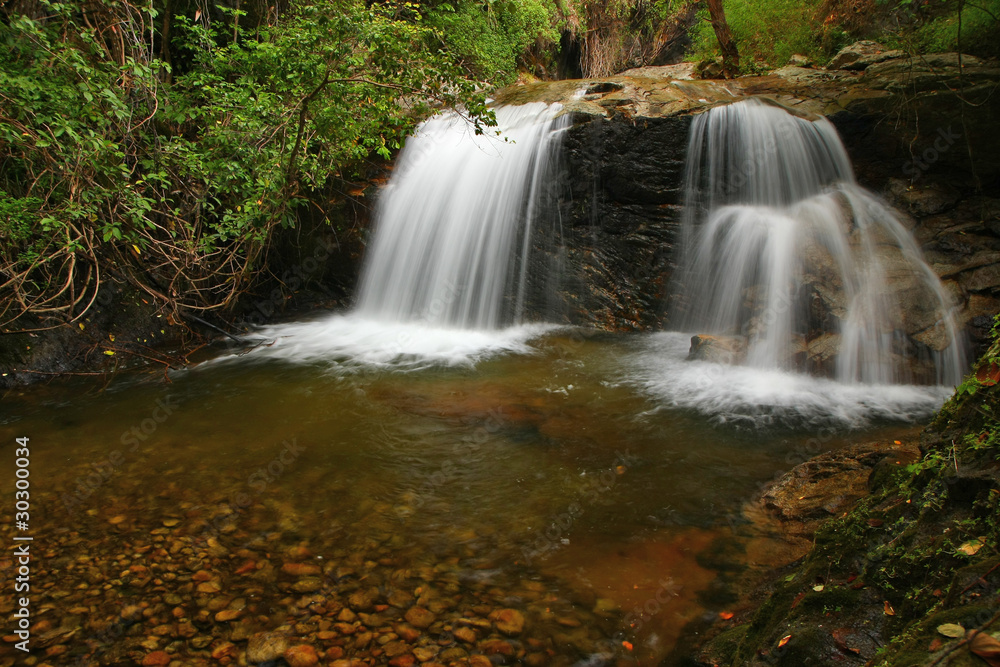 Nam Tok Mae Parn, the waterfall of Chiangmai, Thailand