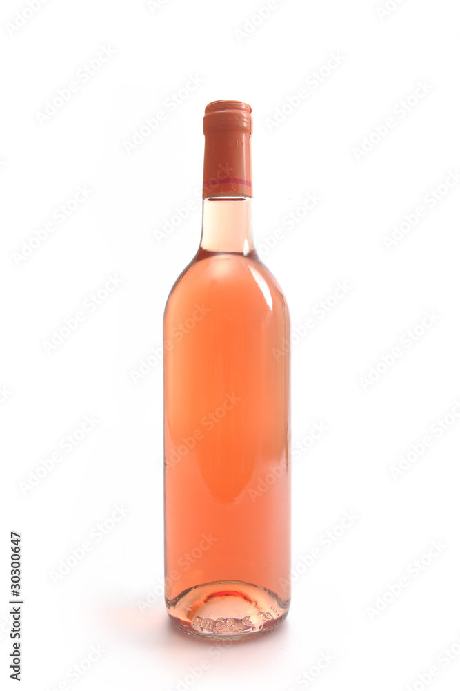 bouteille de rosé seule bouteille de rosé seule