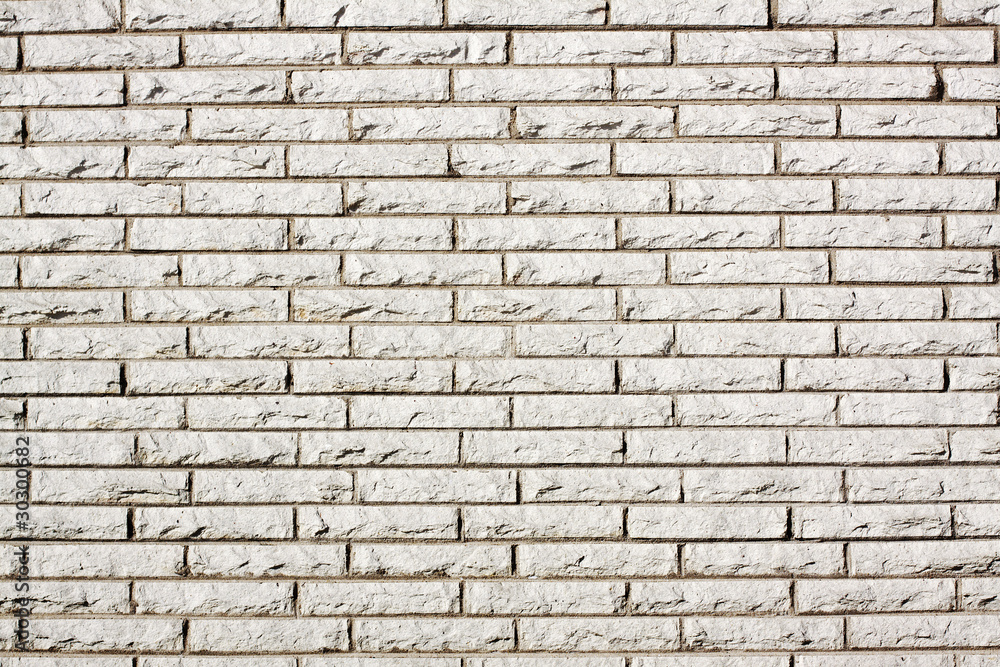 White BrickWall Texture and Background