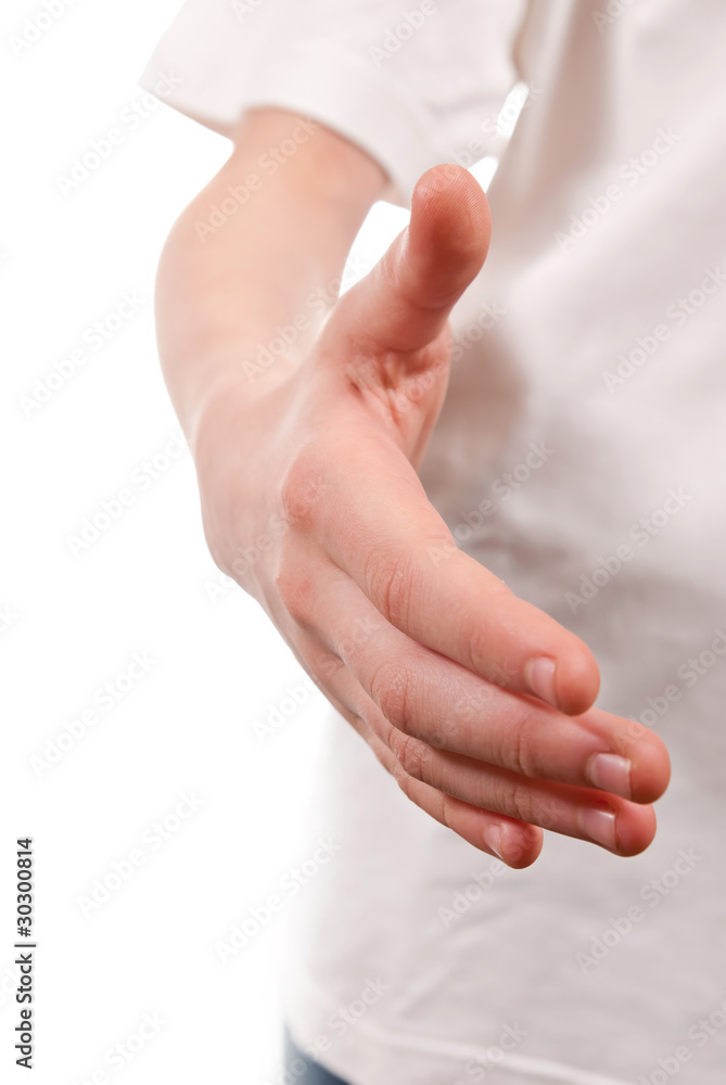 Boy's hand