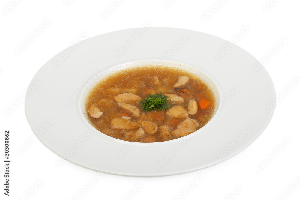 Mushroom soup Mushroom soup