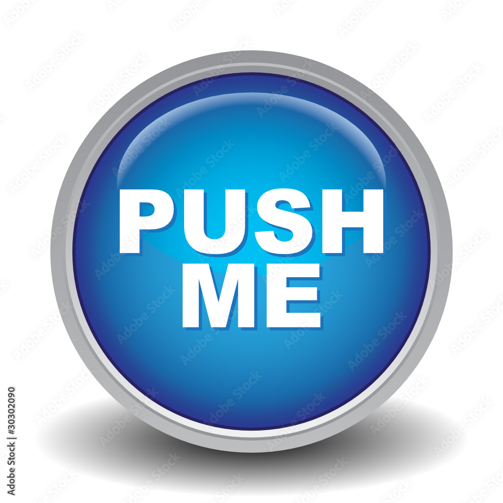 PUSH ME ICON PUSH ME ICON