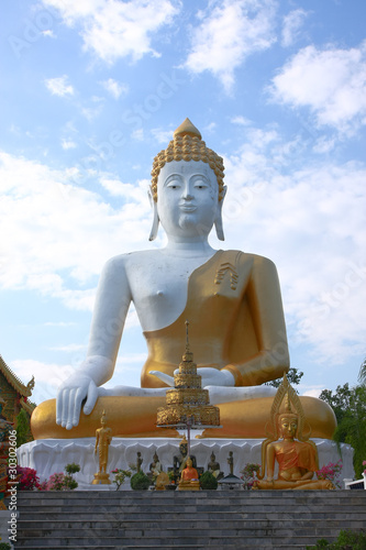 The big buddha statue, Chiangmai, Thailand © dmnapat