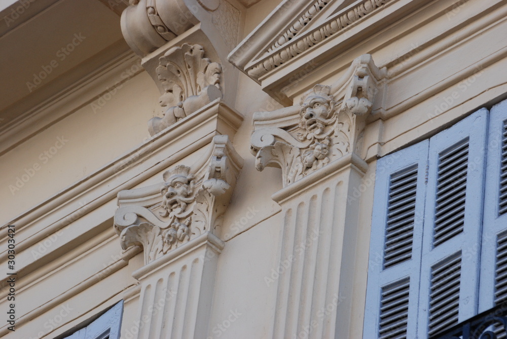 Obraz premium façade de caractere