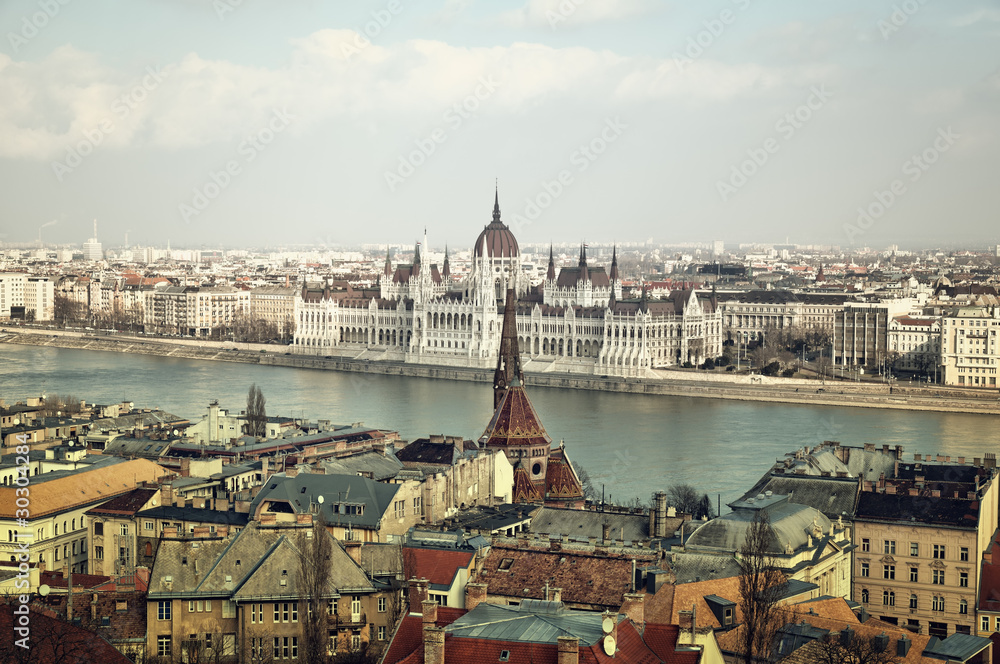 Budapest panorama.