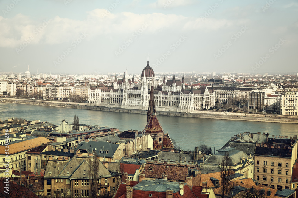 Obraz premium Budapest panorama.