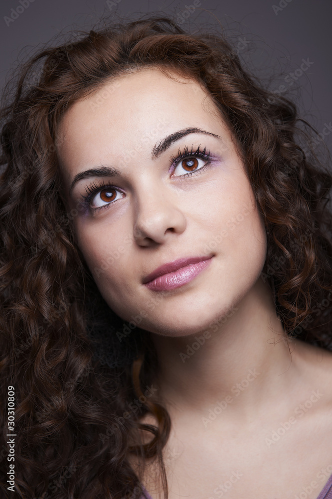 Fototapeta premium Attractive young fashion model