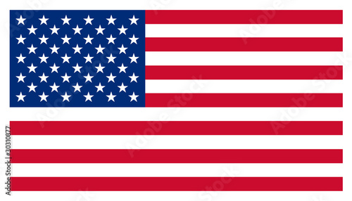 USA Stars and Stripes American Flag