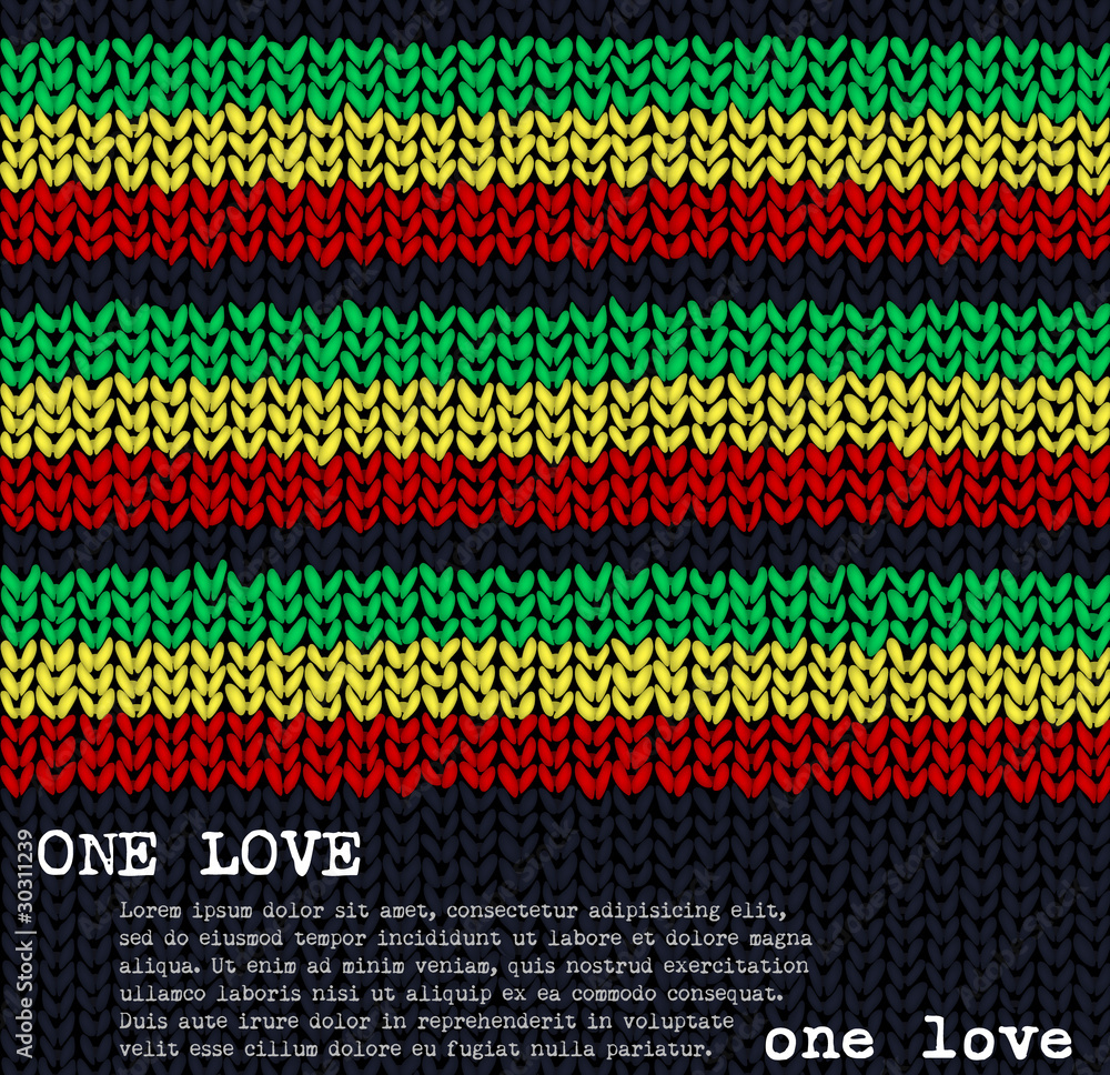 ONE LOVE vector jumper
