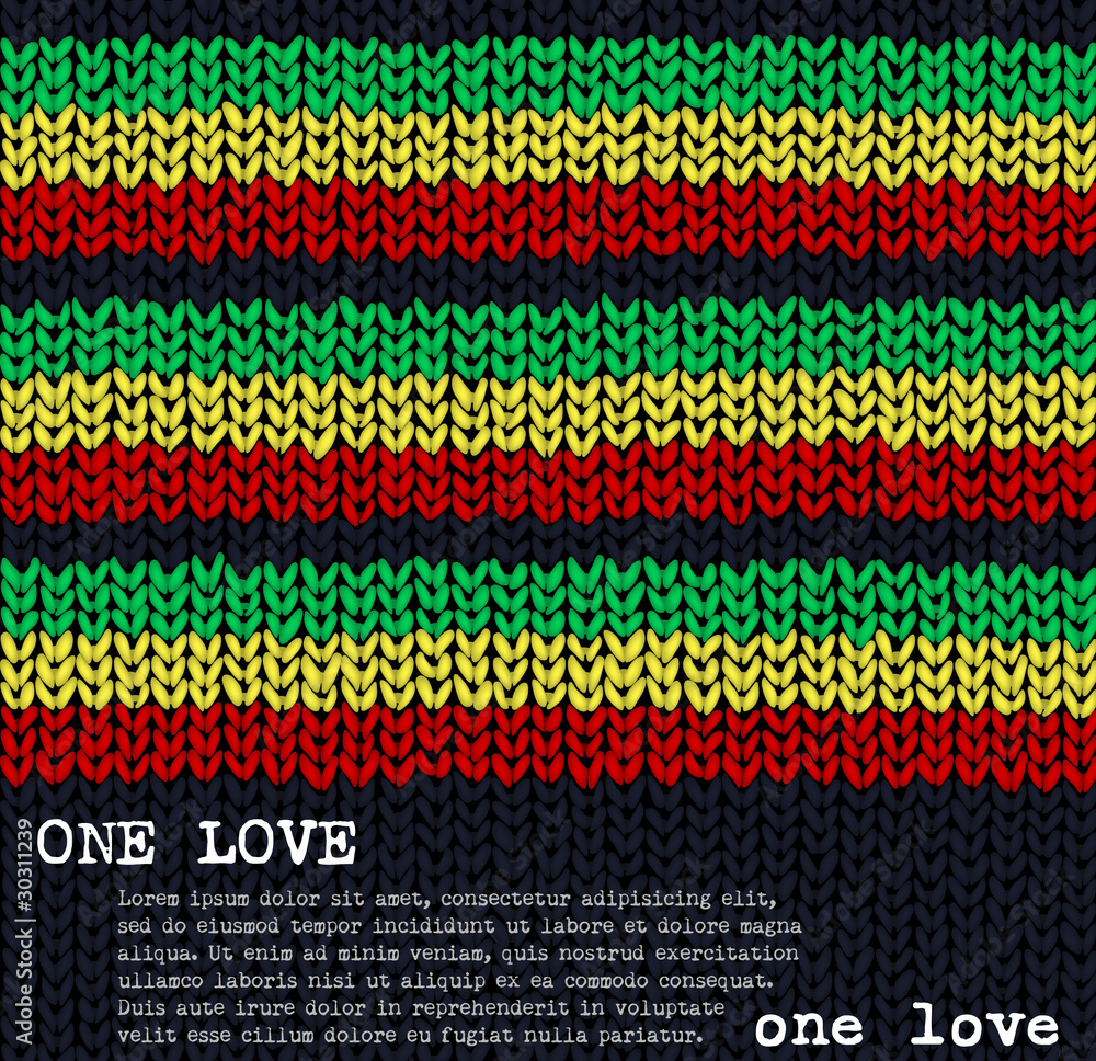 ONE LOVE vector jumper ONE LOVE vector jumper