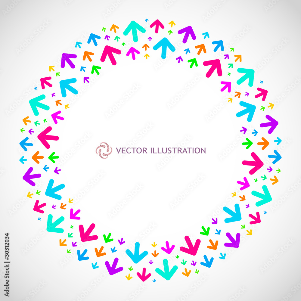 Arrows. Abstract background. Arrows. Abstract background.