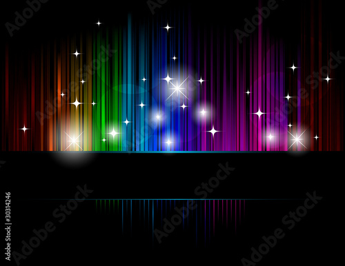 Disco colorful background