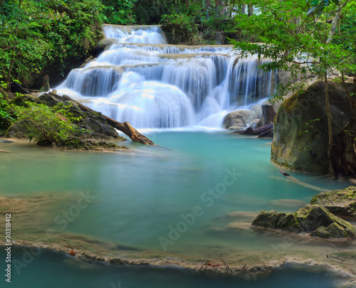 Erawan Waterfall  Kanchanaburi  Thailand