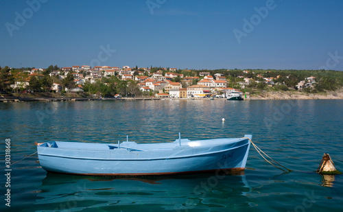 old fishing boat  island krk