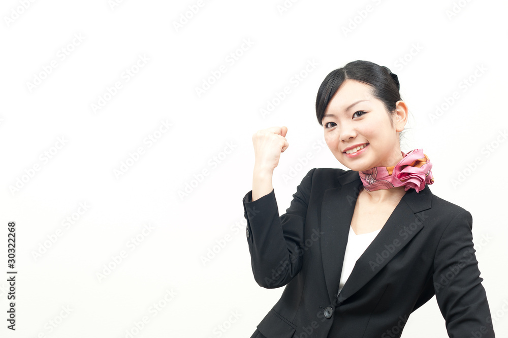 a portrait of beautiful business woman cheering a portrait of beautiful business woman cheering