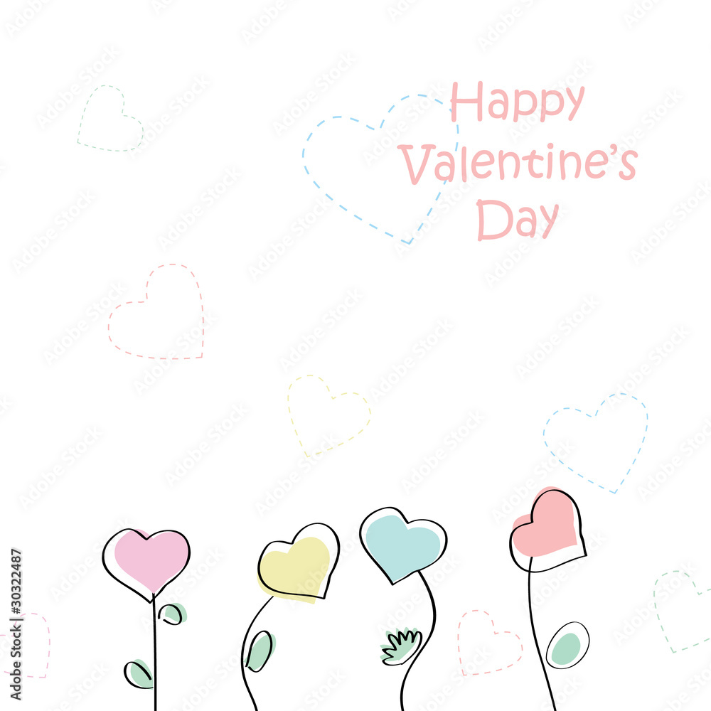 Vector valentine background Vector valentine background