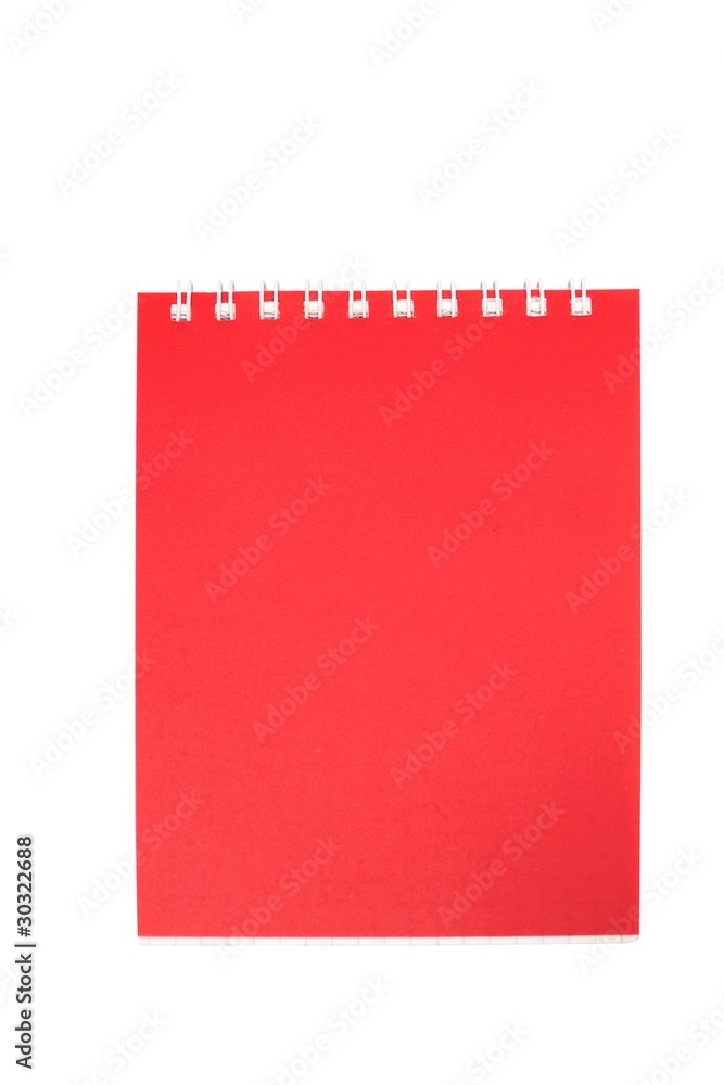 Red notebook Red notebook