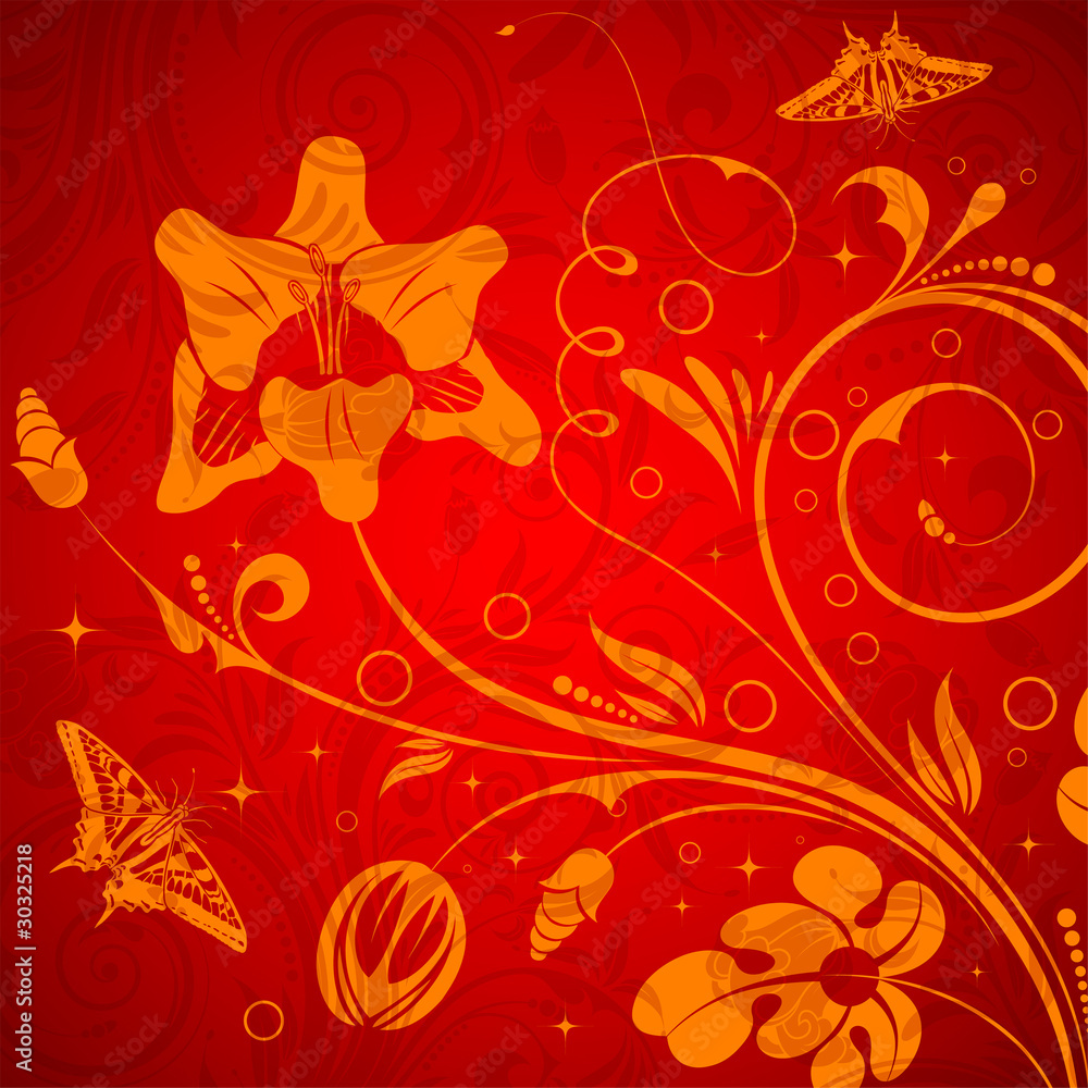 Floral background Floral background