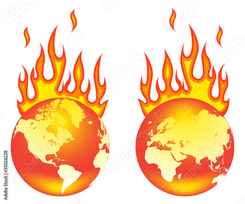 World on fire