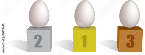 easter eggs cup