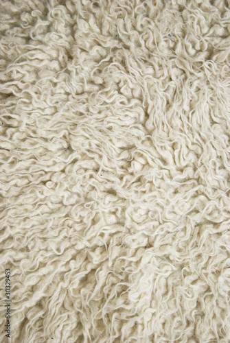 Mat made of wool