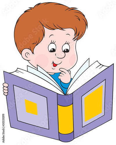 Reading boy