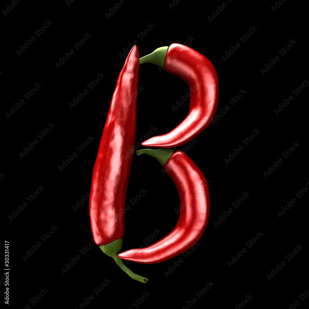 B - Chillischoten B - Chillischoten