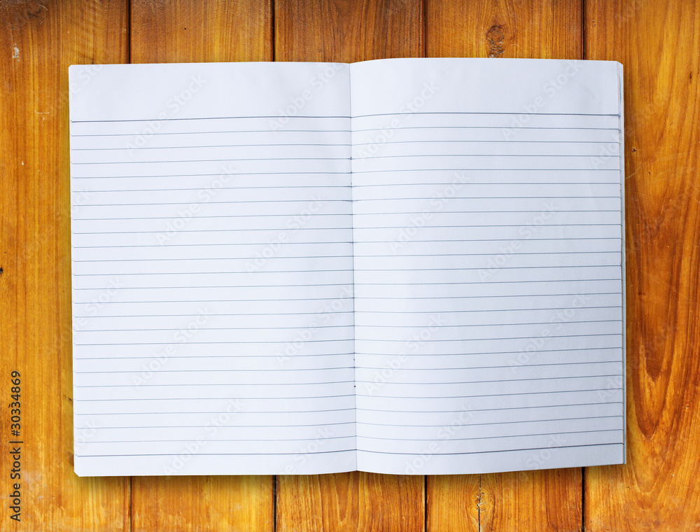 Paper on wood Paper on wood
