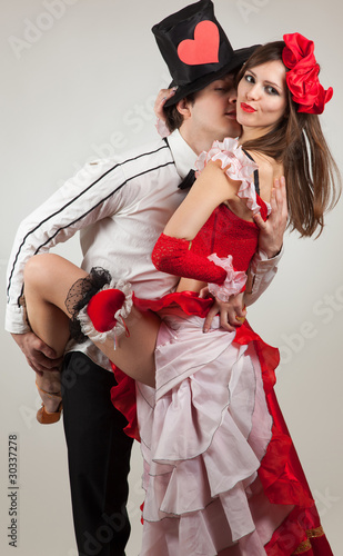 Dancing with passion pair photo