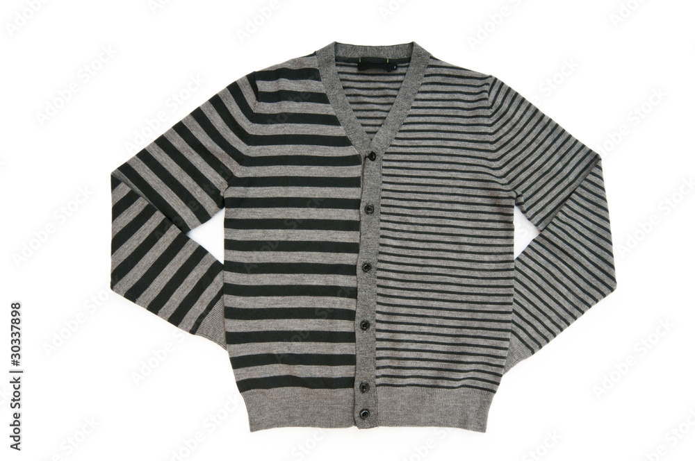 Fototapeta premium Warm sweater isolated on the white background