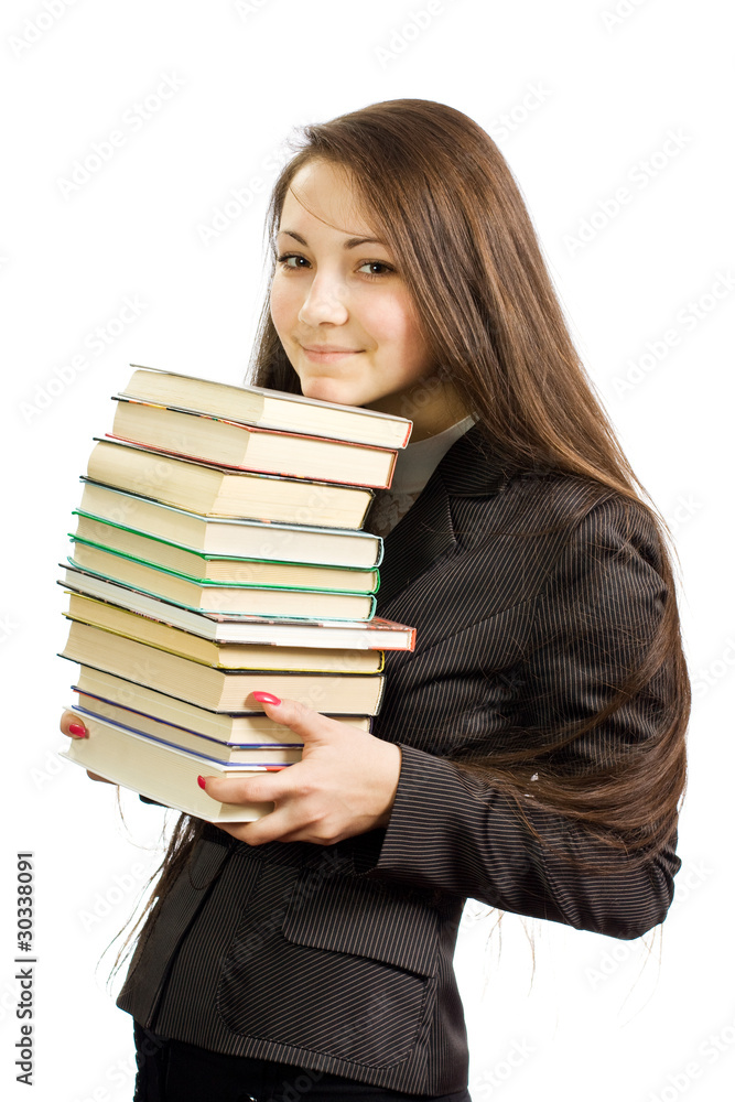 The young beautiful librarian The young beautiful librarian