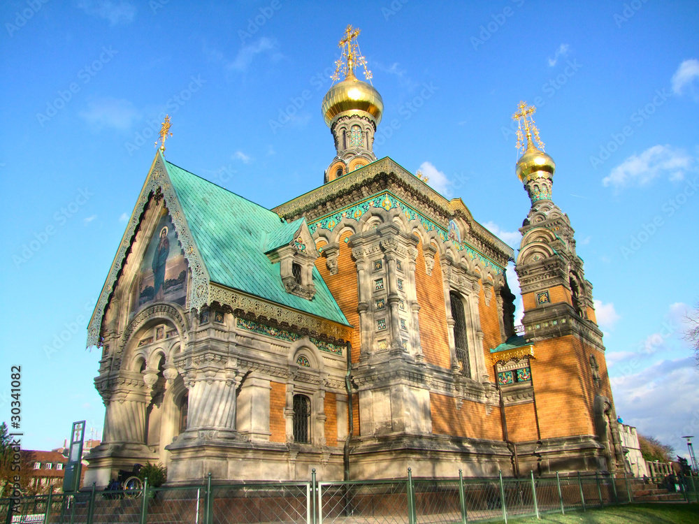 Russische Orthodoxe Kirche der Hl. Maria Magdalena.