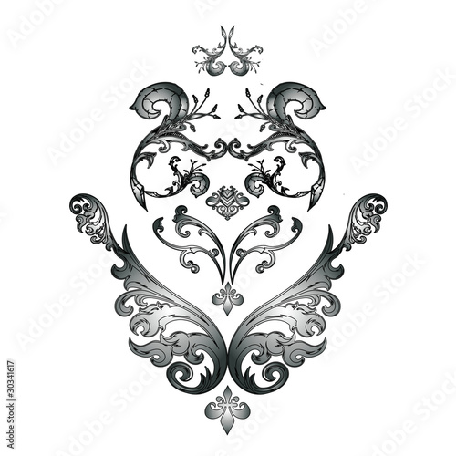Ornament  sterling silver