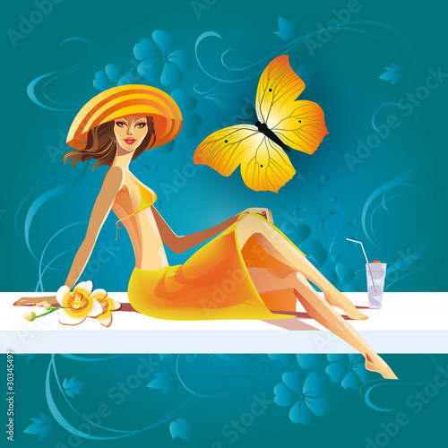 BEACH GIRL © Herby & Rosina Meseritsch