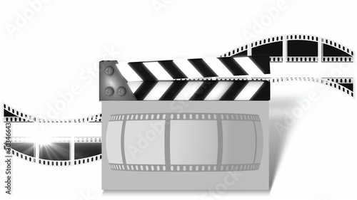 Filmklappe Animation