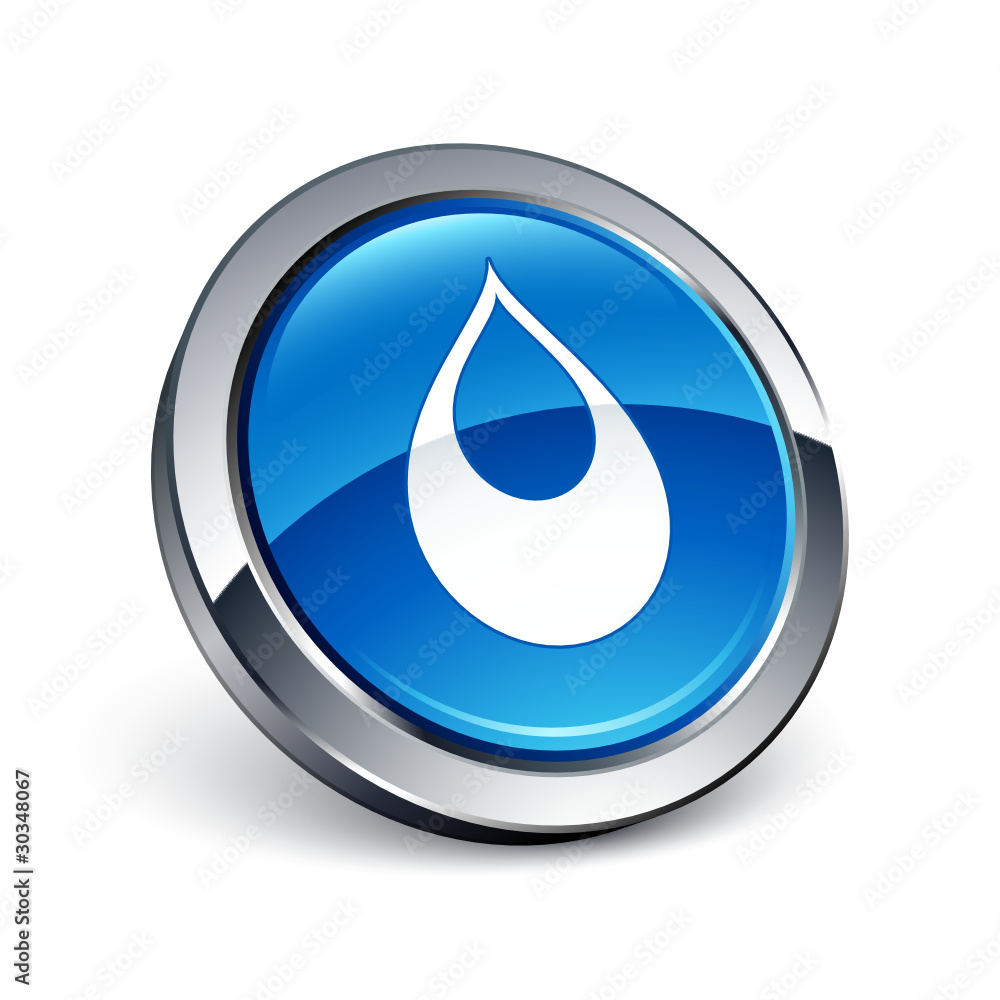 icône bouton internet goutte eau icône bouton internet goutte eau