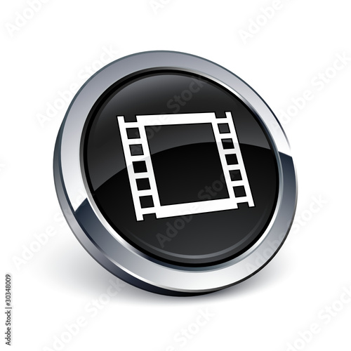 icône bouton internet cinéma film pellicule