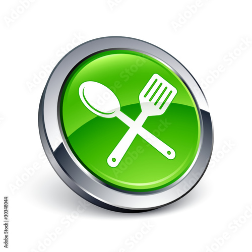 icône bouton internet cuisine