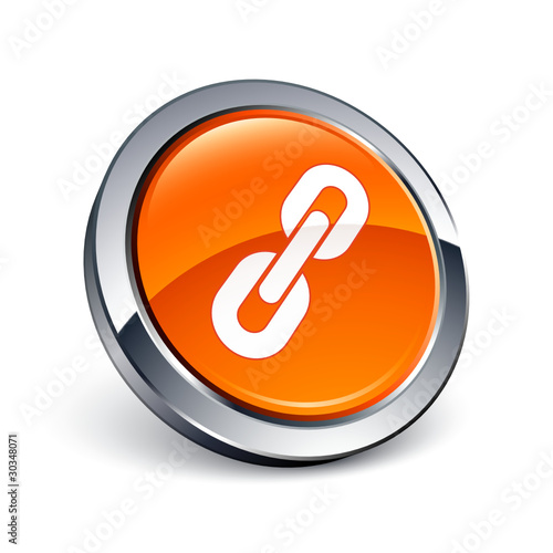 icône bouton internet chaine lien