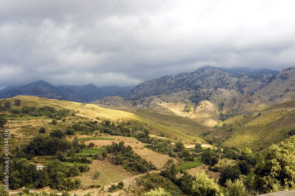 Obraz premium Panorama of mountains