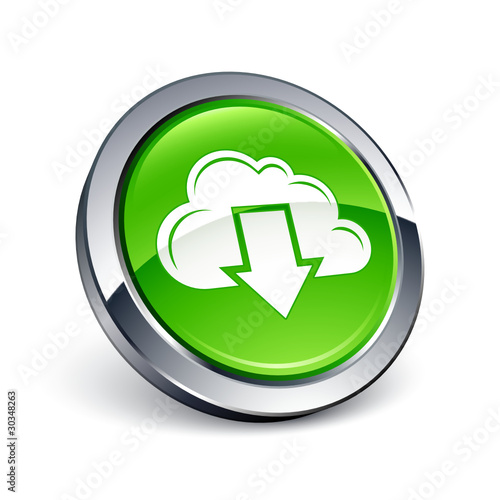 icône bouton internet cloud internet