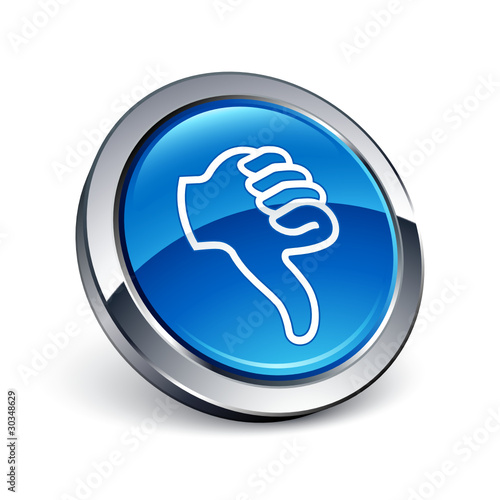 icône bouton internet pouce bas