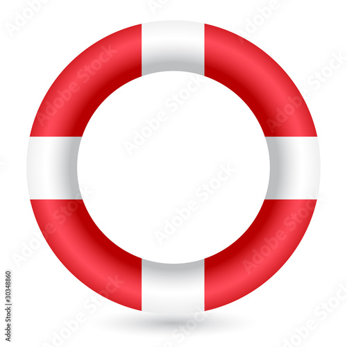 Red safe guard ring