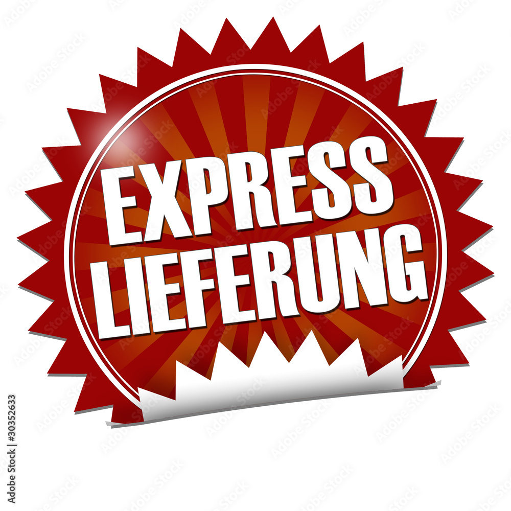 express lieferung expresslieferung StockIllustration Adobe Stock