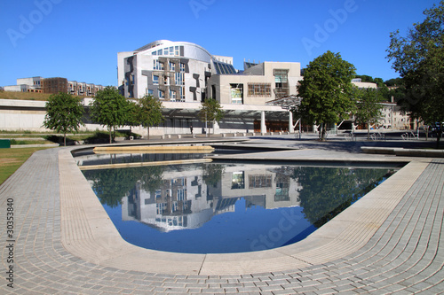 Scottish Parliament, Holyrood, Edinburgh photo