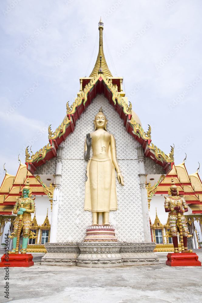 thai temple Chachengsao In Thailand