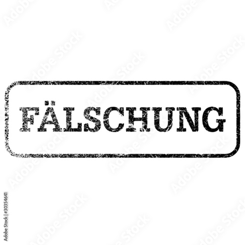 Fälschung Stempel