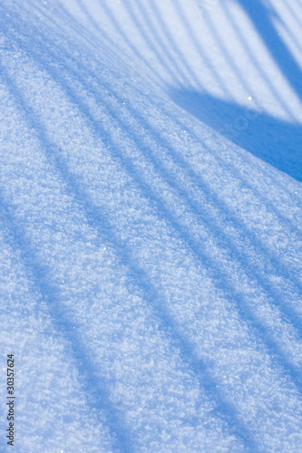 Background from snow shined with the sun